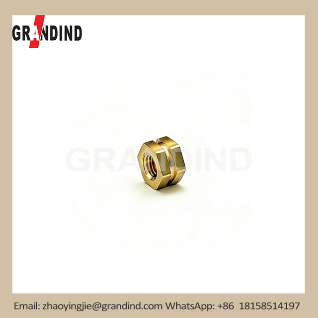 Case Study: Custom Brass Hex Slotted Insert (GI-CNC-CP-001) Improves Assembly Reliability for Electronic Equipment Clients