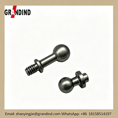 CNC Machined Steel Ball Head Stud for Ball Joint Linkage